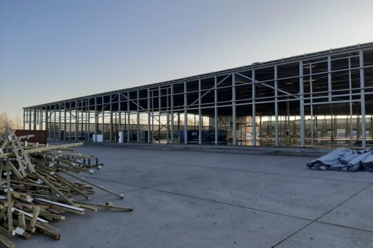 Circulaire sloop vrachtgebouw Schiphol